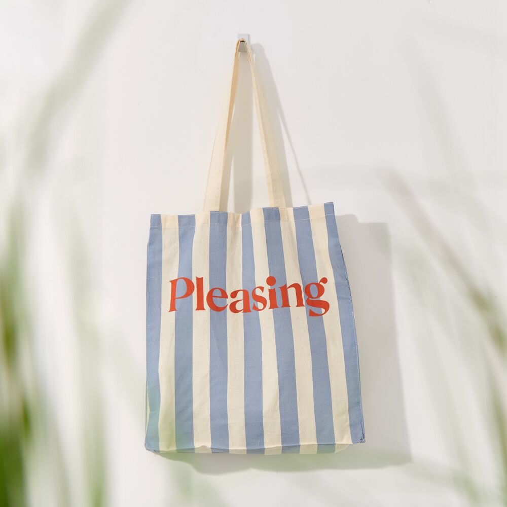 Sac à provisions en coton avec soufflet et longues poignées de Supreme Creations Sac à provisions en coton avec soufflet et longues poignées de Supreme Creations