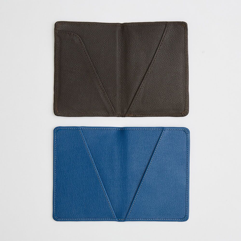 blue-and-black-faux-leather-passport-holder-wholesale blue and black faux leather passport holder in wholesale quantity from Supreme Creations