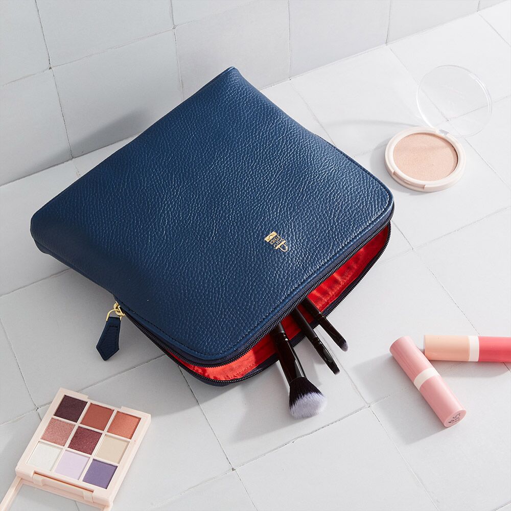 vegan-leather-cosmetic-pouch-bagsacs à cosmétiques en cuir végétalien sacs à cosmétiques en cuir végétalien