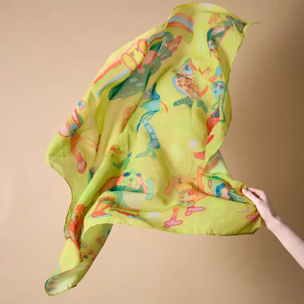 Luxury Silk Georgette Sarongs to Personalise 4 Luxury Silk Georgette Sarongs to Personalise 4