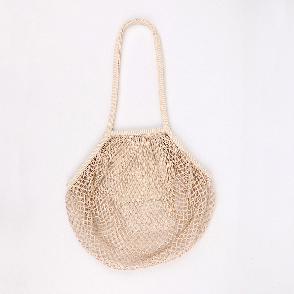 Sac à provisions en filet de coton personnalisé pour la vente en gros Sac à provisions en filet de coton personnalisé pour la vente en gros