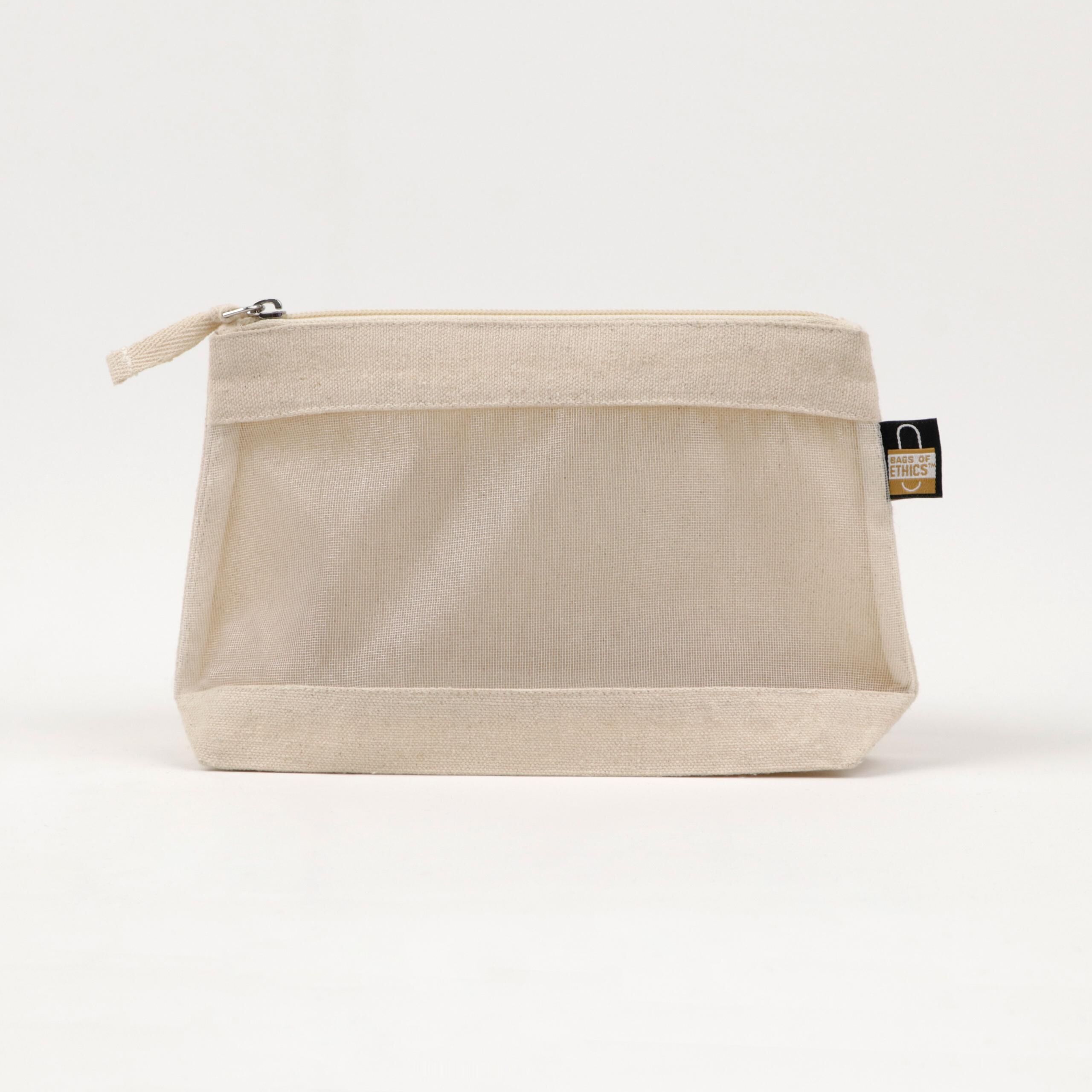 Pochette en toile avec fenêtre en filet 2 Pochette en toile avec fenetre en filet 2 scaled